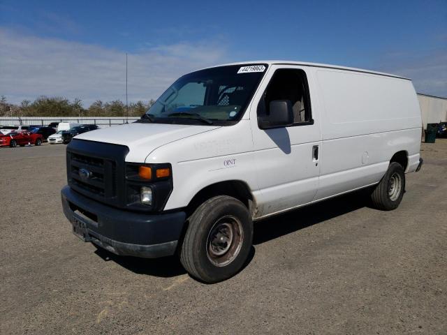 1FTNE2EW2CDB35896 - 2012 FORD ECONOLINE E250 VAN WHITE photo 1