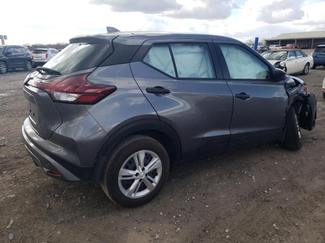 3N1CP5BV2PL565817 - 2023 NISSAN KICKS S GRAY photo 3