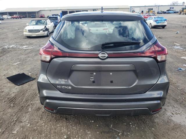 3N1CP5BV2PL565817 - 2023 NISSAN KICKS S GRAY photo 6