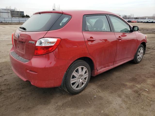 2T1KU4EE0DC100460 - 2013 TOYOTA COROLLA MA RED photo 3