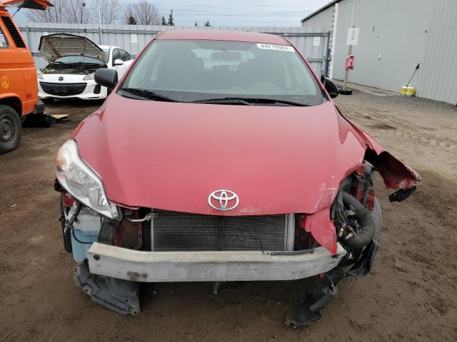 2T1KU4EE0DC100460 - 2013 TOYOTA COROLLA MA RED photo 5