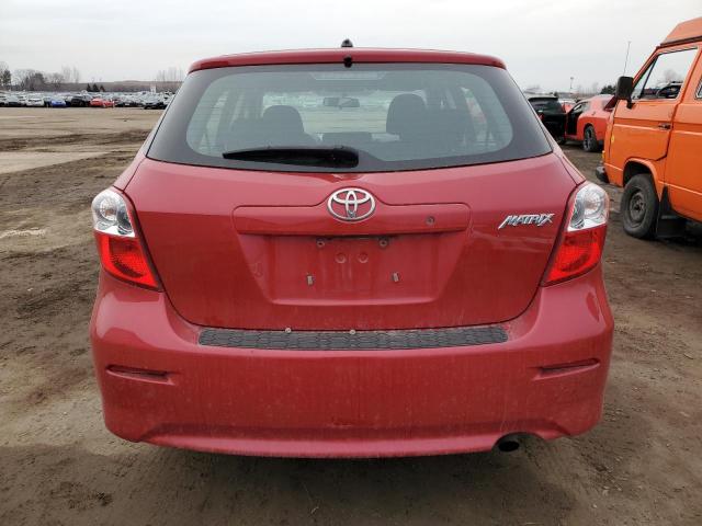 2T1KU4EE0DC100460 - 2013 TOYOTA COROLLA MA RED photo 6