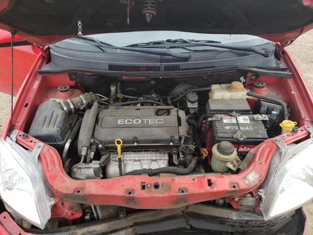 KL1TD56E39B670362 - 2009 CHEVROLET AVEO LS 红色 照片 11