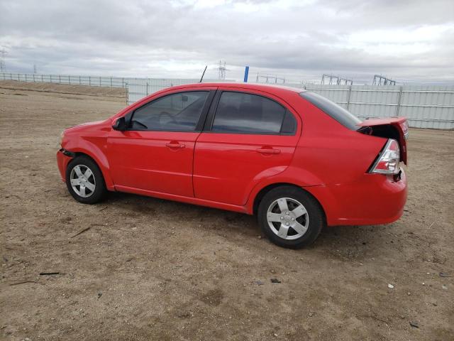 KL1TD56E39B670362 - 2009 CHEVROLET AVEO LS 红色 照片 2