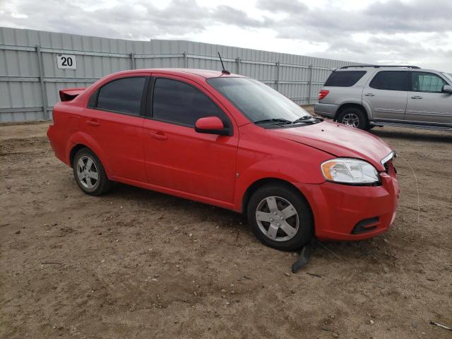 KL1TD56E39B670362 - 2009 CHEVROLET AVEO LS 红色 照片 4