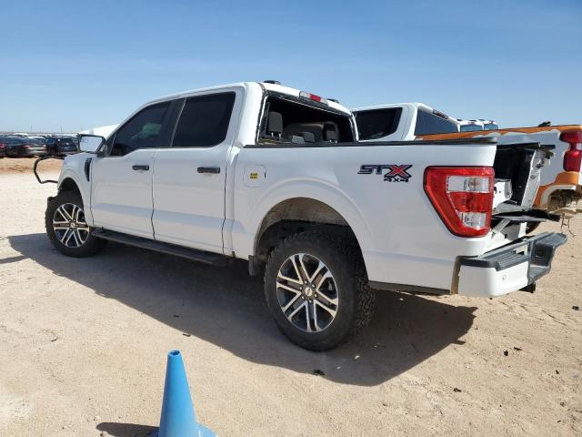 1FTFW1E53NKE91209 - 2022 FORD F150 SUPERCREW WHITE photo 2