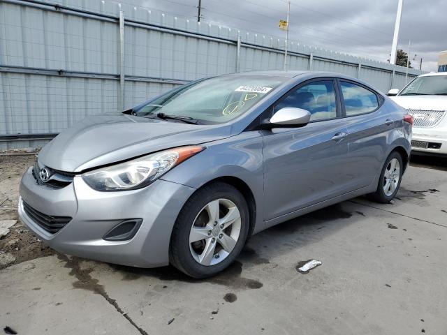 KMHDH4AE1DU013085 - 2013 HYUNDAI ELANTRA GLS SILVER photo 1