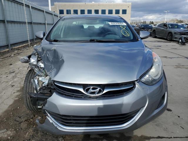 KMHDH4AE1DU013085 - 2013 HYUNDAI ELANTRA GLS SILVER photo 5