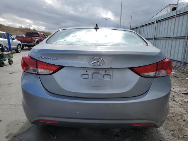 KMHDH4AE1DU013085 - 2013 HYUNDAI ELANTRA GLS SILVER photo 6