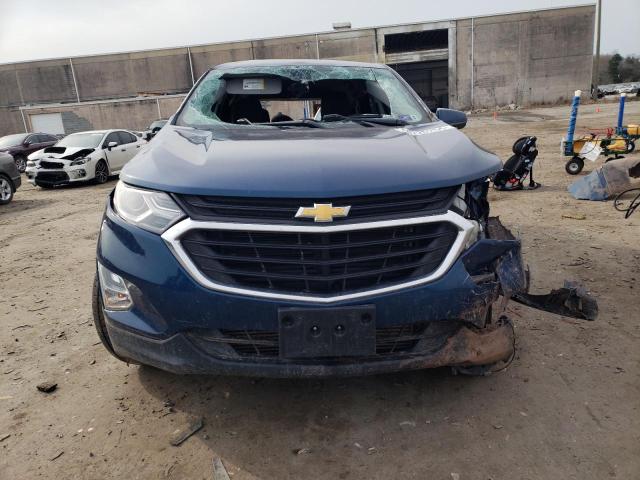 2GNAXUEV9M6107242 - 2021 CHEVROLET EQUINOX LT BLUE photo 5