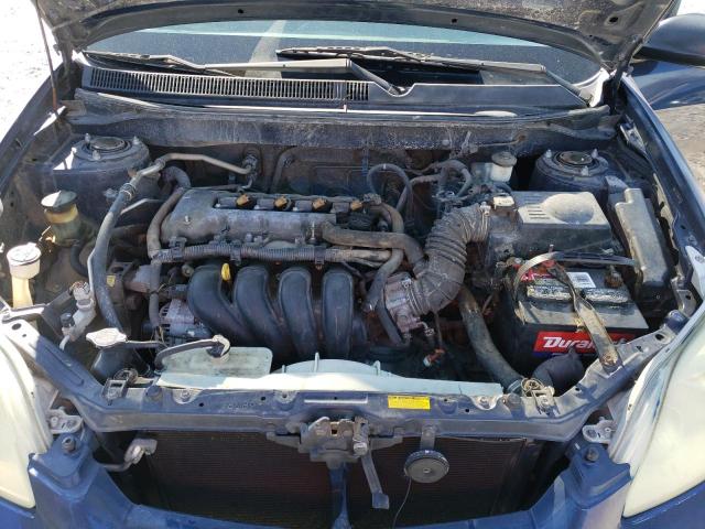 2T1KR32E86C619310 - 2006 TOYOTA COROLLA MA XR BLUE photo 11