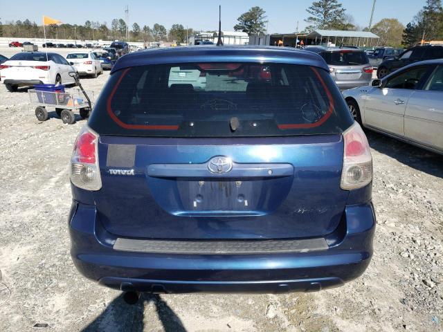 2T1KR32E86C619310 - 2006 TOYOTA COROLLA MA XR BLUE photo 6