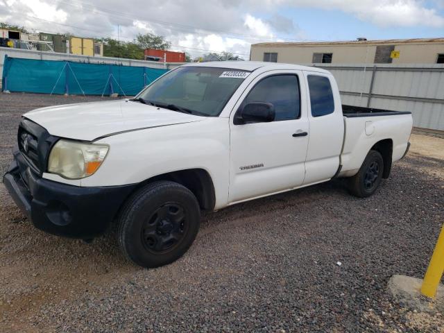 5TETX22N17Z342810 - 2007 TOYOTA TACOMA ACCESS CAB WHITE photo 1