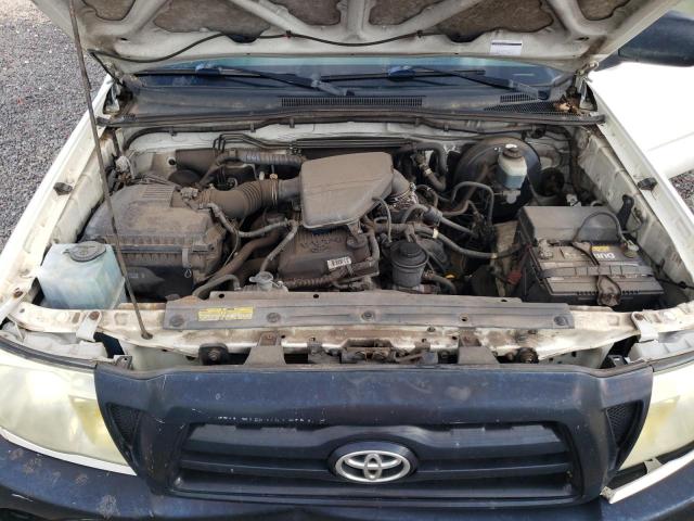 5TETX22N17Z342810 - 2007 TOYOTA TACOMA ACCESS CAB თეთრი ფოტო 11