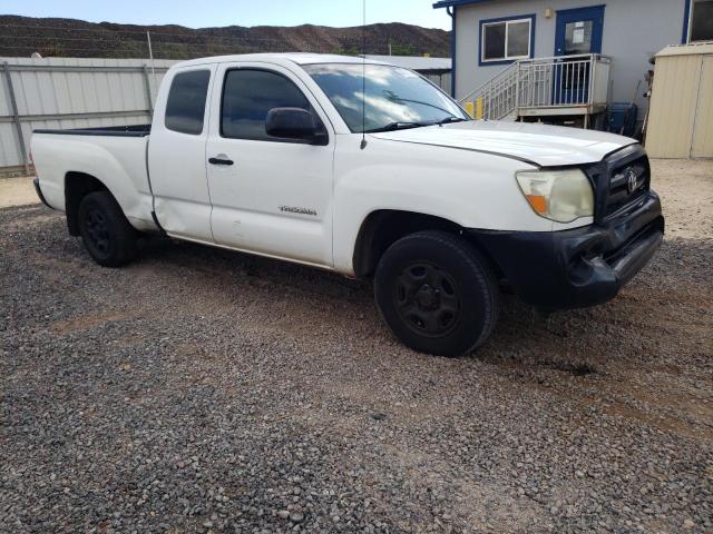 5TETX22N17Z342810 - 2007 TOYOTA TACOMA ACCESS CAB WHITE photo 4