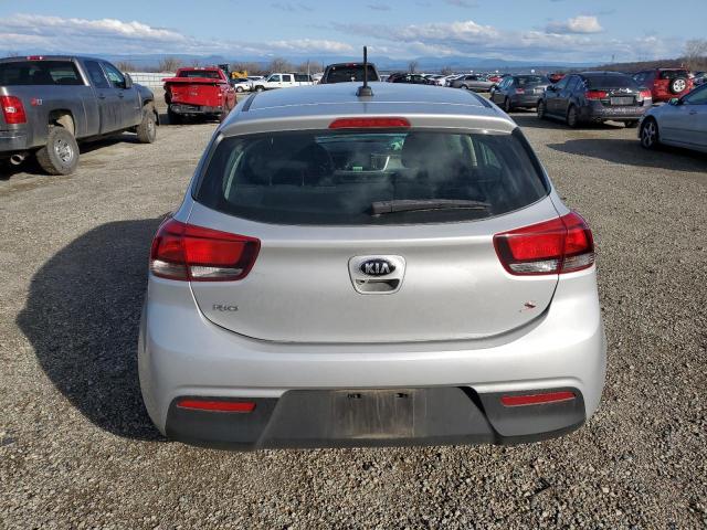 3KPA25AD8LE349609 - 2020 KIA RIO LX SILVER photo 6