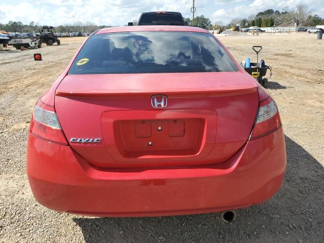 2HGFG128X9H519632 - 2009 HONDA CIVIC EX RED photo 6