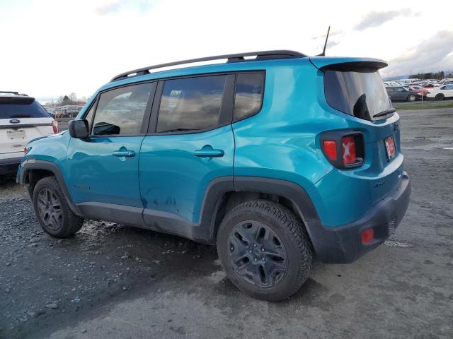 ZACNJBAB9LPL72771 - 2020 JEEP RENEGADE SPORT BLUE photo 2