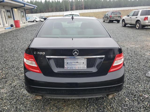 WDDGF54X19R079338 - 2009 MERCEDES-BENZ C 300 BLACK photo 6