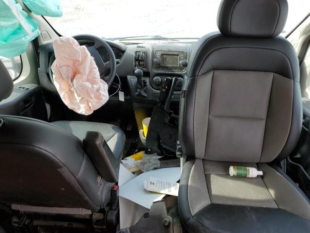 3C6TRVDG6KE531163 - 2019 RAM PROMASTER 2500 HIGH თეთრი ფოტო 8