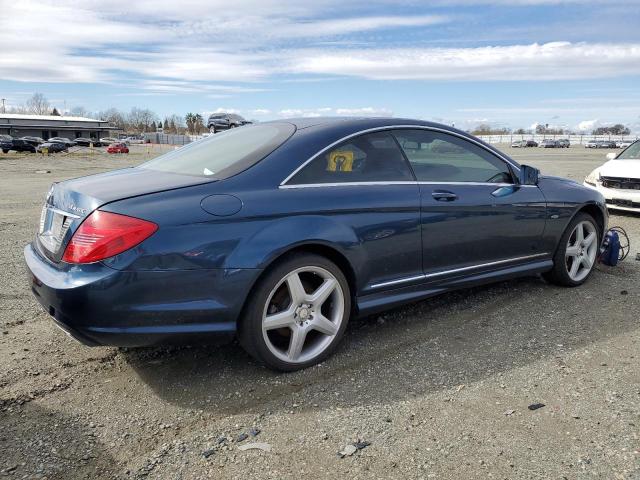 WDDEJ9EB7BA026499 - 2011 MERCEDES-BENZ CL 550 4MATIC BLUE photo 3