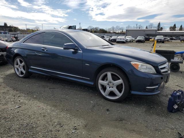 WDDEJ9EB7BA026499 - 2011 MERCEDES-BENZ CL 550 4MATIC BLUE photo 4