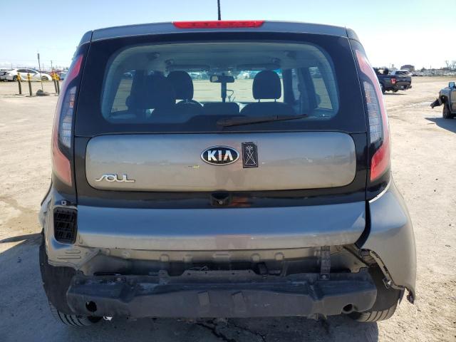 KNDJN2A21F7171146 - 2015 KIA SOUL GRAY photo 6