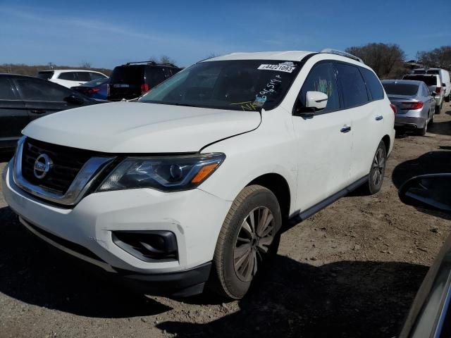 5N1DR2MN2HC696519 - 2017 NISSAN PATHFINDER S WHITE photo 1