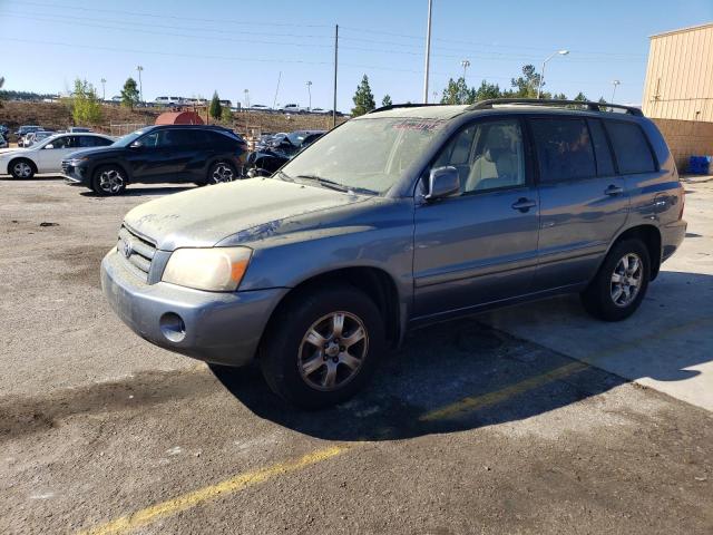 JTEDP21AX40023688 - 2004 TOYOTA HIGHLANDER BASE أزرق صورة 1