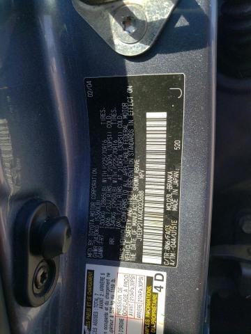 JTEDP21AX40023688 - 2004 TOYOTA HIGHLANDER BASE أزرق صورة 12