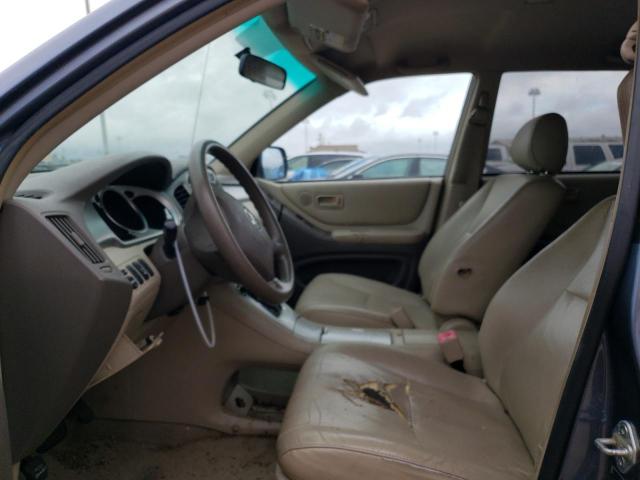 JTEDP21AX40023688 - 2004 TOYOTA HIGHLANDER BASE أزرق صورة 7