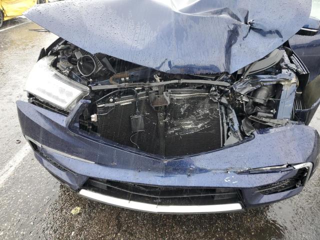 5J8YD3H57JL009708 - 2018 ACURA MDX TECHNOLOGY 蓝色 照片 12