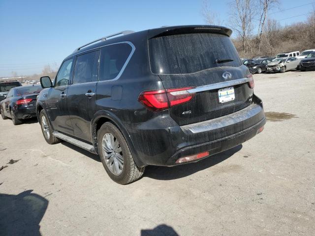 JN8AZ2AE1M9270506 - 2021 INFINITI QX80 LUXE BLACK photo 2