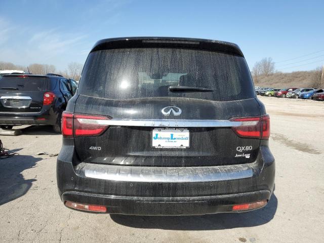 JN8AZ2AE1M9270506 - 2021 INFINITI QX80 LUXE BLACK photo 6