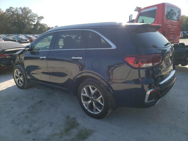 5XYPK4A50KG495551 - 2019 KIA SORENTO SX BLUE photo 2