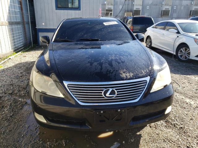 JTHBL46F475008987 - 2007 LEXUS LS 460 BLACK photo 5