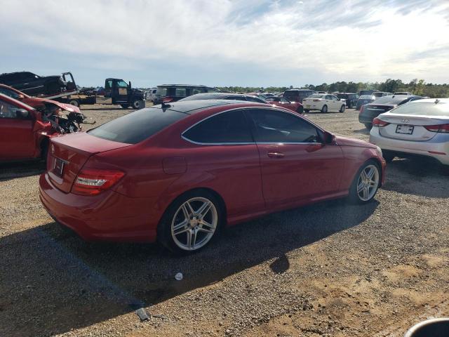 WDDGJ4HB9FG385475 - 2015 MERCEDES-BENZ C 250 RED photo 3