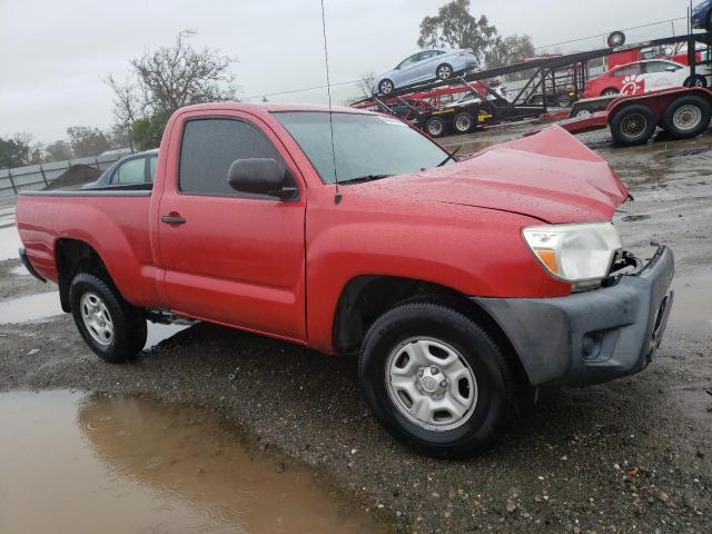 5TFNX4CN6CX009765 - 2012 TOYOTA TACOMA RED photo 4