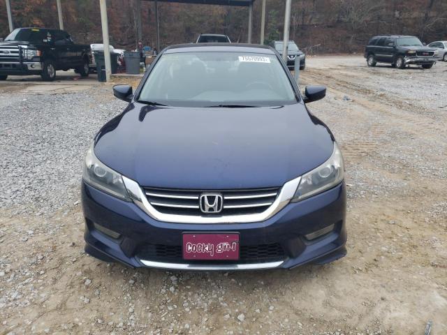 1HGCR2F50FA166511 - 2015 HONDA ACCORD SPORT BLUE photo 5