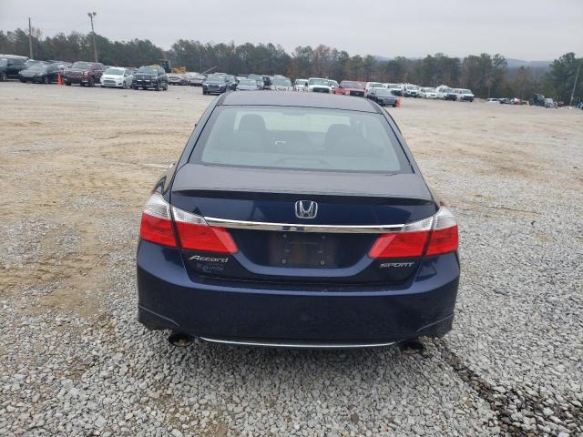 1HGCR2F50FA166511 - 2015 HONDA ACCORD SPORT BLUE photo 6