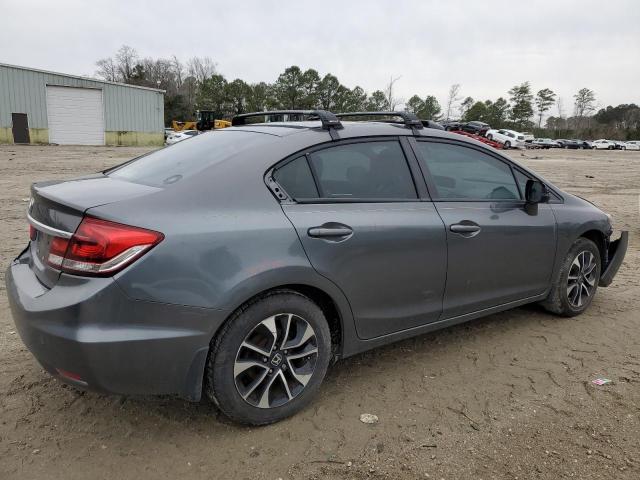 2HGFB2F8XDH522294 - 2013 HONDA CIVIC EX GRAY photo 3