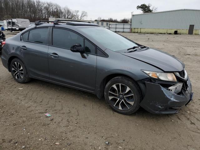 2HGFB2F8XDH522294 - 2013 HONDA CIVIC EX GRAY photo 4