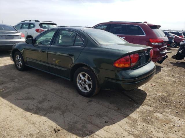 1G3NL52E6YC307749 - 2000 OLDSMOBILE ALERO GL GREEN photo 2