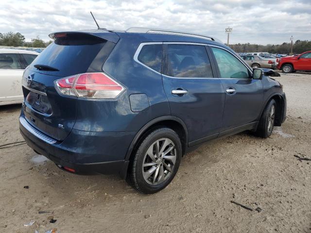 5N1AT2MT8FC797645 - 2015 NISSAN ROGUE S BLUE photo 3