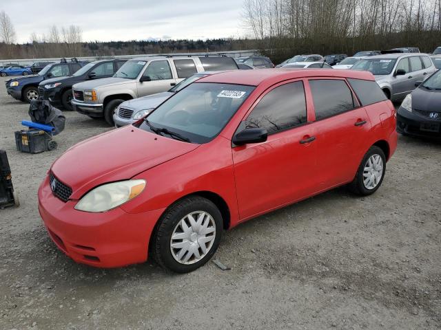2T1KR32E04C289238 - 2004 TOYOTA COROLLA MA XR RED photo 1