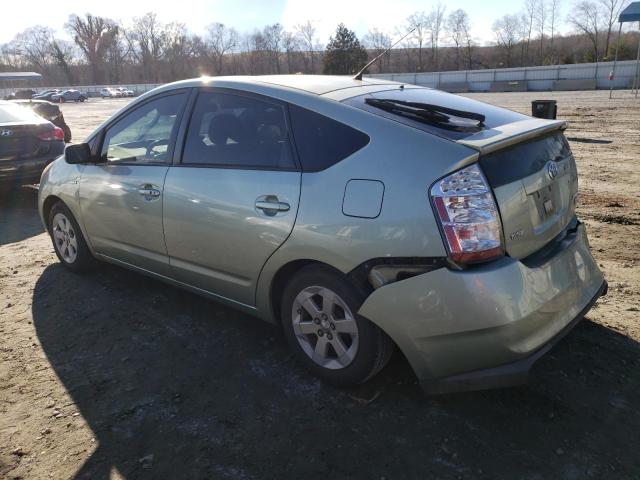 JTDKB20U177603607 - 2007 TOYOTA PRIUS GREEN photo 2