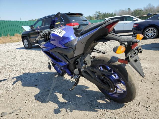 MH3RH17Y8LK003336 - 2020 YAMAHA YZFR3 BLUE photo 3