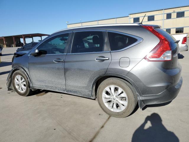 2HKRM3H78EH529169 - 2014 HONDA CR-V EXL GRAY photo 2