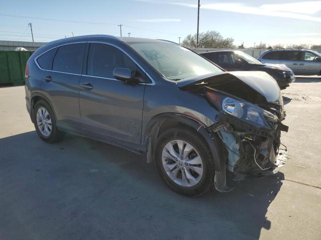 2HKRM3H78EH529169 - 2014 HONDA CR-V EXL GRAY photo 4