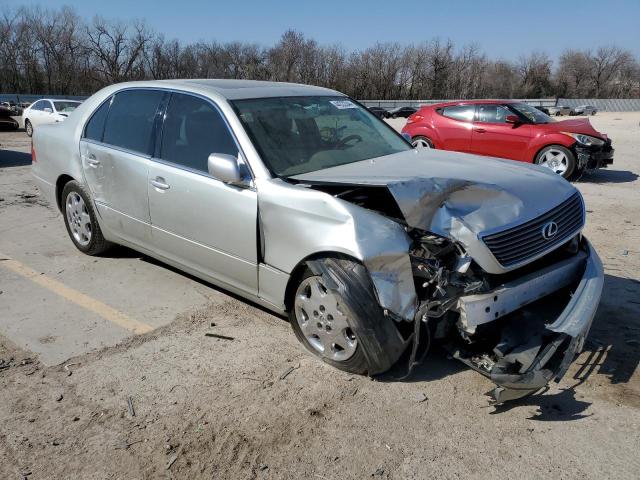 JTHBN30F620055067 - 2002 LEXUS LS 430 SILVER photo 4